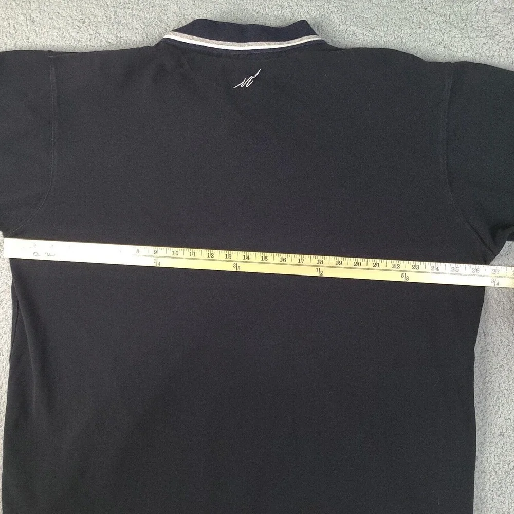 Randy Moss Collection‎ Polo Shirt Mens XXL Black Short Sleeve Cotton